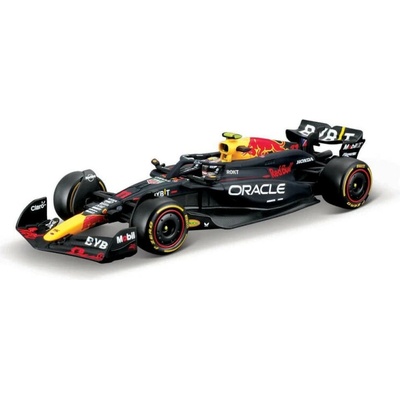 Bburago RACE Formule F1 v dekorativním boxu Oracle Red Bull Racing RB20 2024) č. 11 Peréz 1:43