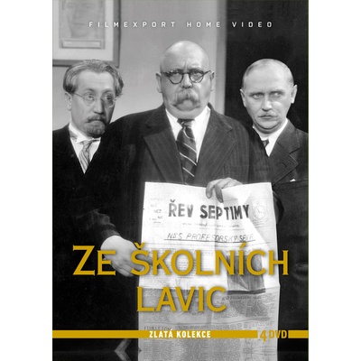 Ze školních lavic - Zlatá kolekce 4 , 4 DVD