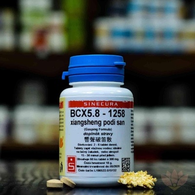 Sinecura BCX5.8 1258 xiangsheng podi san 60 tablet
