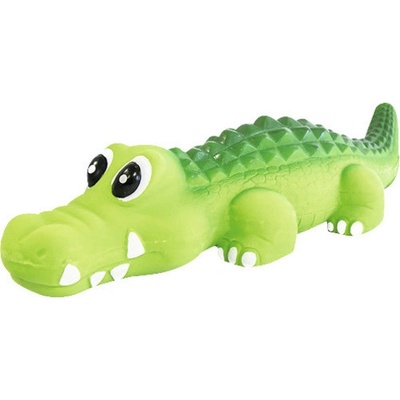 Dog Fantasy Latex Krokodýl se zvukem 20,5 cm