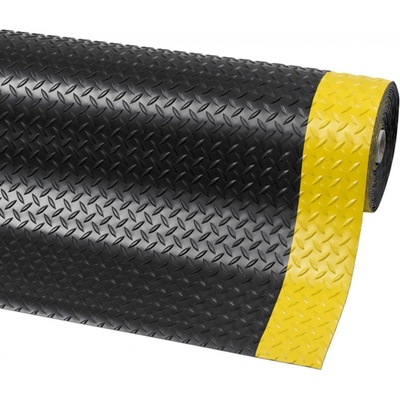 Notrax 737 Diamond Plate černá/žlutá 91cm x linm