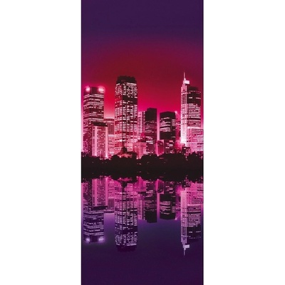 Preinterier DV0105 Fototapeta na stenu Fialový New York vlies 91cm x 211cm