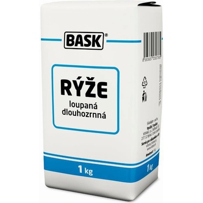 Bask rýže dlouhozrnná, 1 kg