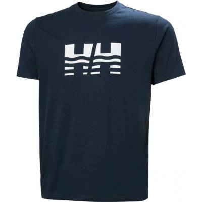 Helly Hansen Core Graphic T 2.0 tmavomodrá
