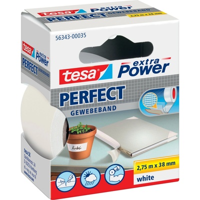 Tesa Extra Power Perfect 56343-00035-03 páska so skleným vláknom 2,75 m x 38 mm biela 1 ks