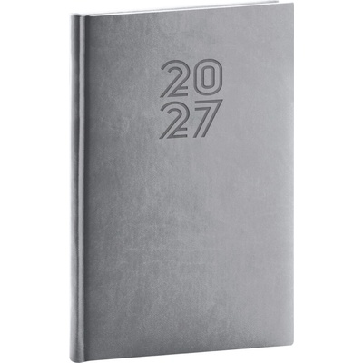Notique Aprint A5 týdenní 2027 šedý