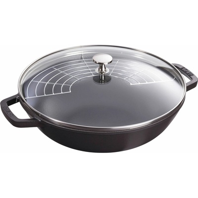 Pánev Wok STAUB 30cm černá 4,19l