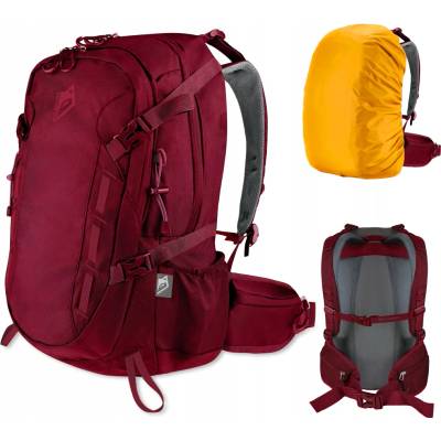 Turistický batoh EVI EXPLORERPACK 40L Wild Cherry 20 40 l červený