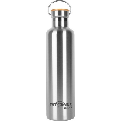 Tatonka Nerezová termofľaša Hot + Cold Stuff Bamboo Lid 1000 ml strieborná