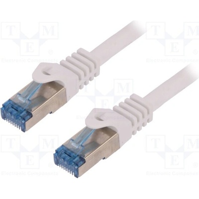 Logilink CQ4031S patch, 1m, bílý