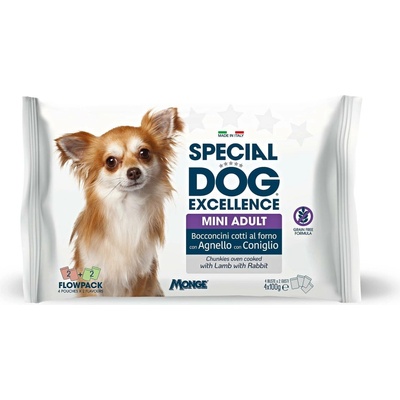 Special Dog Excellence Mini Adult jahňa & králik 4 x 100 g
