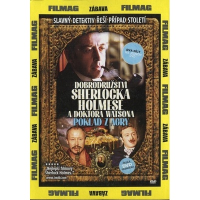 Dobrodružství Sherlocka Holmese a doktora Watsona: Poklad z Agry DVD