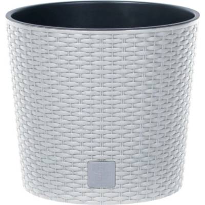TMX Květináč RATO ROUND s vkladem 40cm bílá