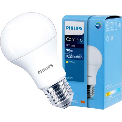 Philips LED žiarovka E27 A60 10W = 75W 1055lm 2700K Warm