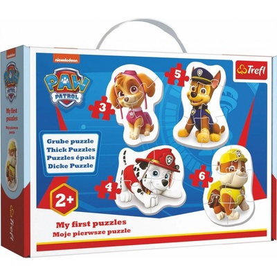 Trefl baby Paw Patrol/Tlapková patrola v krabici 27 x 19 x 6 cm 4 dílků