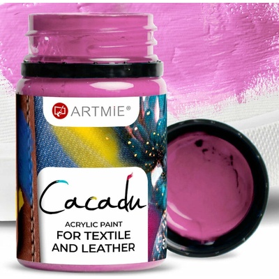 Artime Cacadu farby na textil a kožu 50 ml 8 ružová