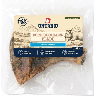Ontario Pure Nature vepřové lopatky sušené 100 g