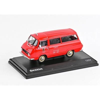 Abrex model Škoda 1203 1974 dodávka TAXI 1:43