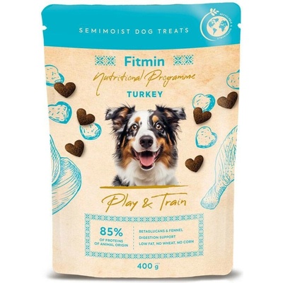 Fitmin NP Play and Train Turkey výcvikový pamlsek 400 g