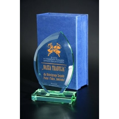 TROFEJE.sk Sklo G010 + gravírovanie