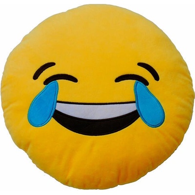 Hollywood vankúš Emoticon Laughter 25cm