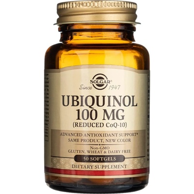 Solgar Ubichinol 100 mg 50 mäkkých gélov