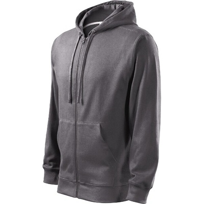 Trendy Zipper 410 oceľovo sivá