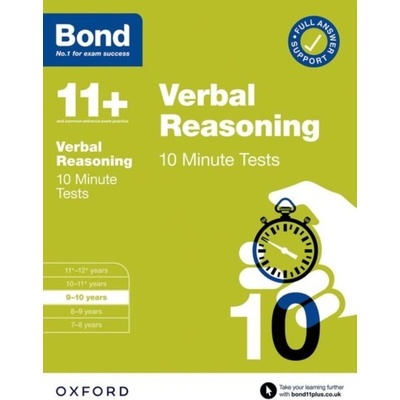 "Bond 11+: Bond 11+ 10 Minute Tests Verbal Reasoning 9-10 years" - "" ("Down Frances")(Paperback / softback)