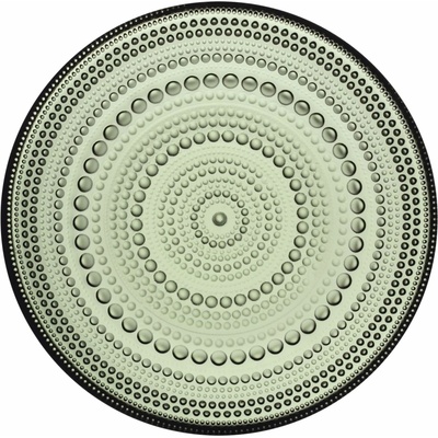 iittala Skleněný talíř Kastehelmi Ø 17 cm – Pine Green