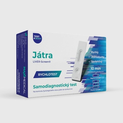 Test4Body Játra samodiagnostický rychlotest z krve