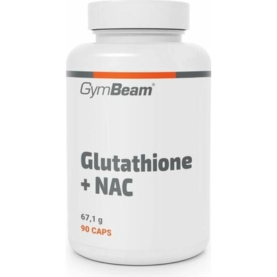 GymBeam Glutathion + NAC (N-acetyl-L-cystein) 90 kapslí