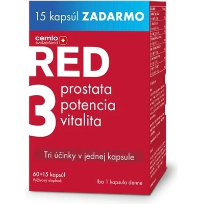 Cemio RED3 75 kapslí