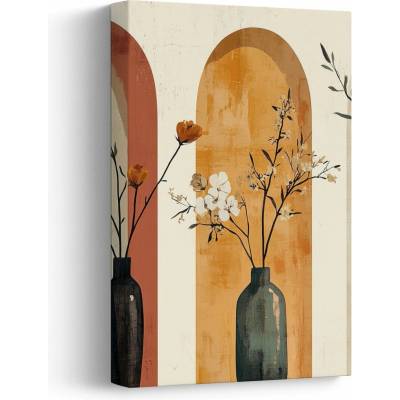 Obraz - Vázy v obloucích, jednodílný 20x30 cm