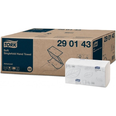 TORK Advanced H3 dvouvrstvé bílé 15x 250 ks