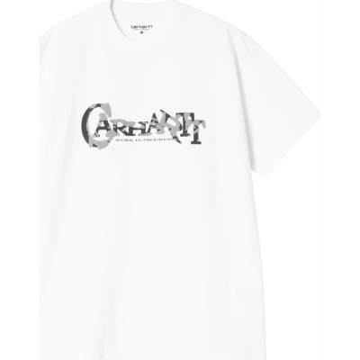 Carhartt WIP S/S Chinsel Script White