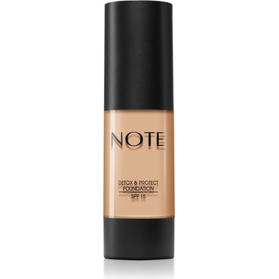 Note Cosmetique Detox & Protect tekutý mejkap s matným finišom SPF15 03 Medium Beige 30 ml