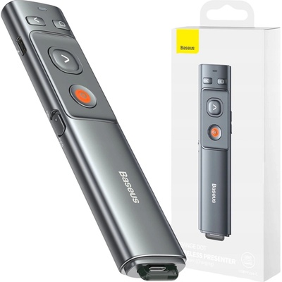 Baseus Orange Dot Wireless Presenter ACFYB-0G