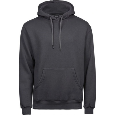 TeeJays mikina TJ 5430 s kapucí COT-18543067001 šedá tmavá