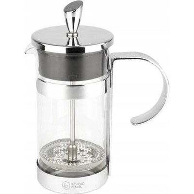 Vienna Leopold konvička na kávu Luxe ocel / 2 filtry LV01535 350 ml