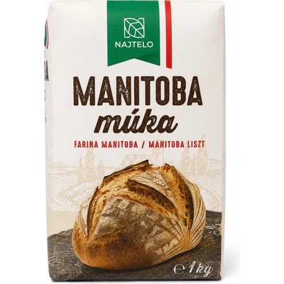 Najtelo Manitoba hladká pšeničná múka 1 kg