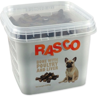RASCO Pochoutka kost drůbeží s játry 550 g – Hledejceny.cz