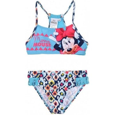Minnie Mickey plavky tyrkysové