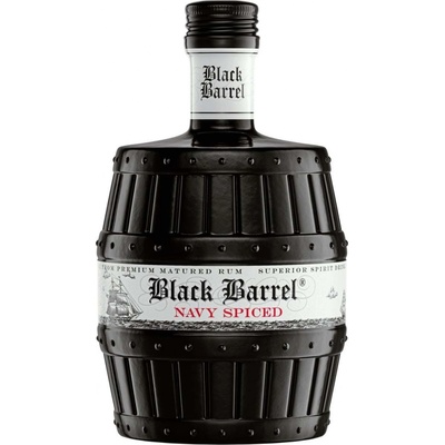 A.H. Riise Black Barrel 40% 0,7 l (čistá fľaša)
