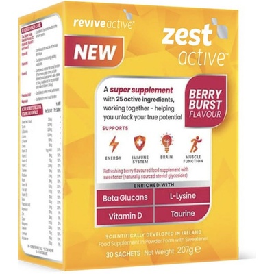 Reviveactive Zest Active berry 30 sáčků