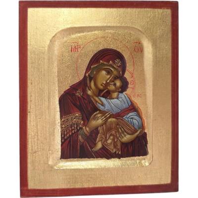 Karmelitánské nakladatelství Ikona Panna Maria Něžné Políbení 10x12,5 cm – Hledejceny.cz