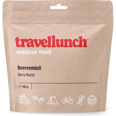 Travellunch Müsli s jahodami 125 g – Hledejceny.cz