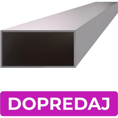 DOPRODEJ profil 80 x 40 x 2 x 1000 mm, broušená AISI 304