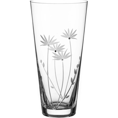 Diamante křišťálová kónická váza Bloom s krystaly Swarovski 25 cm – Hledejceny.cz