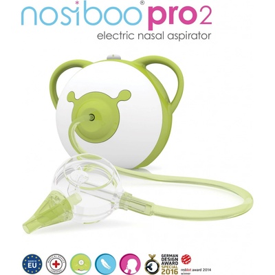 Allnature Nosiboo Pro2 Elektrická odsávačka nosních hlenů růžová