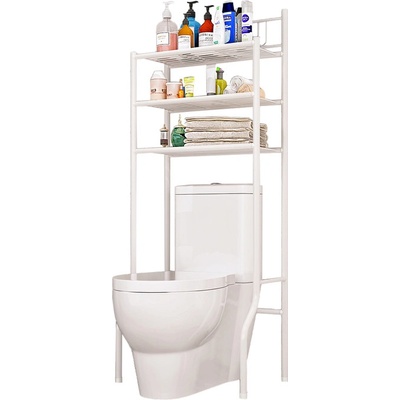 Kondela Regál nad WC, biela, REMIN